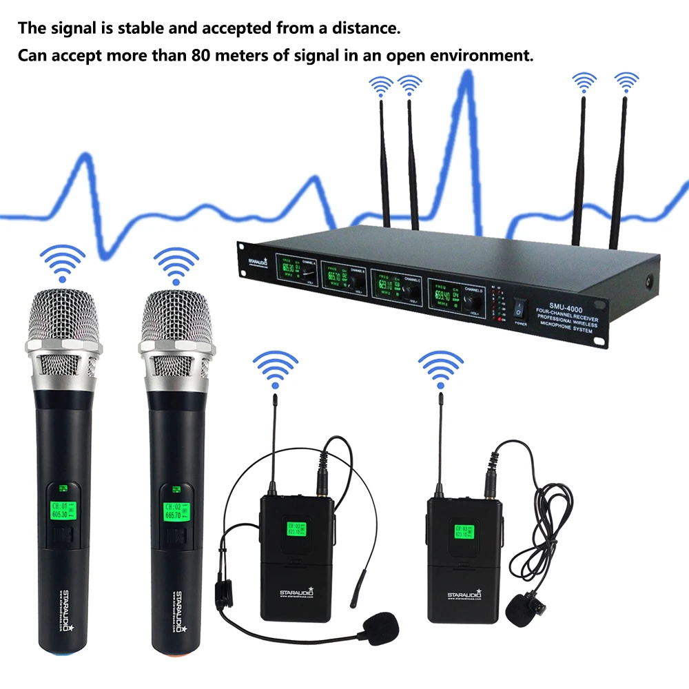 4ch stage mic