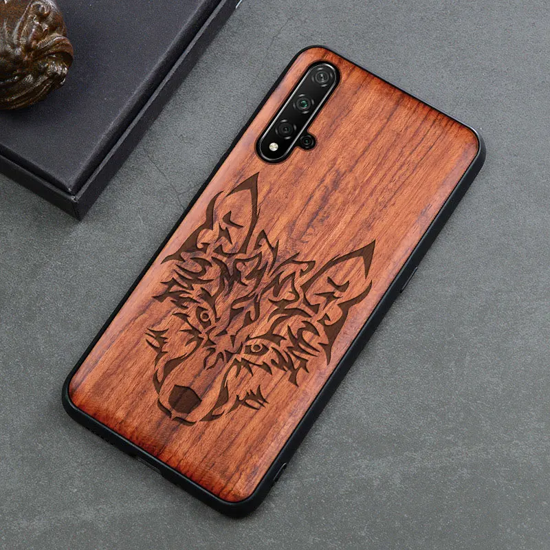 Новинка для huawei Nova 5t чехол тонкий деревянный задний Чехол TPU бампер чехол для huawei Nova 5t чехол для телефона s - Цвет: color 5