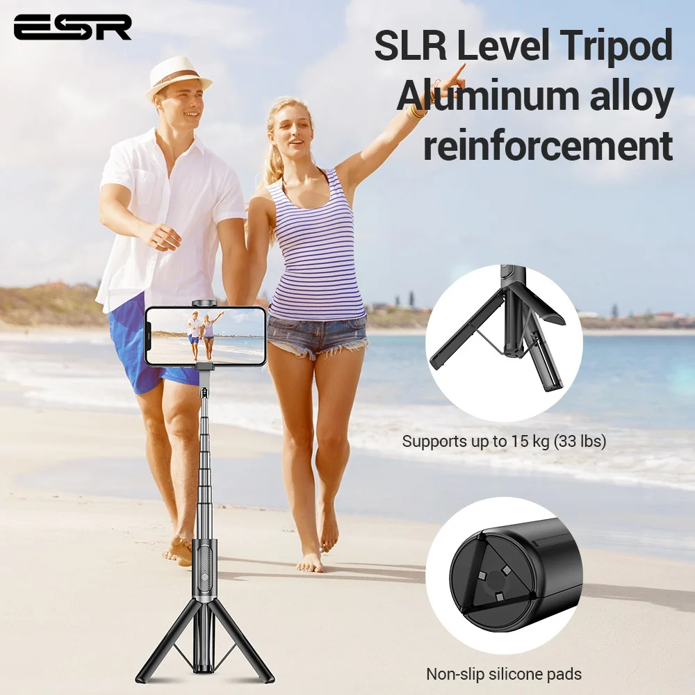 Bluetooth держатель для телефона ESR селфи Палка подключения к смартфону ручной
