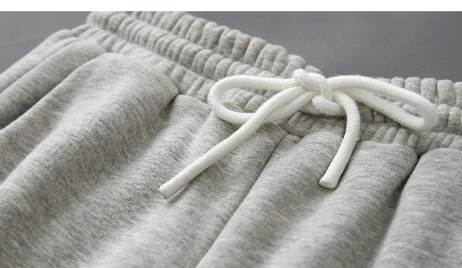 Amii minimalist fashion sports casual pants women's new tie letter embroidered suede pants in winter