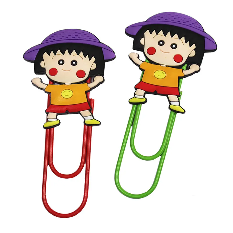 1 шт. Kawaii Sakura Maruko Clip планировщик бумажный зажим материал Эсколар закладки для книг канцелярские принадлежности Школьные принадлежности Papelaria
