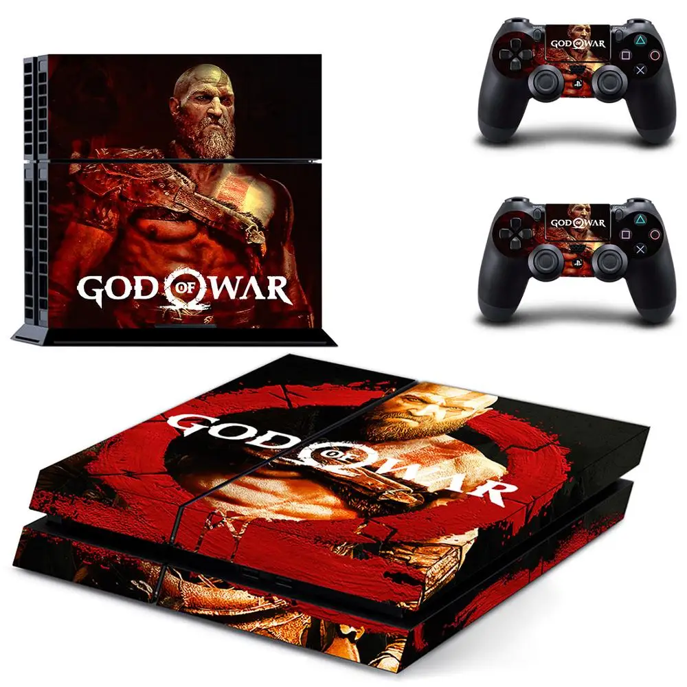 GYTM1488 God of War PS4 наклейка s Play station 4 кожа наклейки для playstation 4 PS4 консоли и контроллера Скины Виниловые - Цвет: GYTM1488