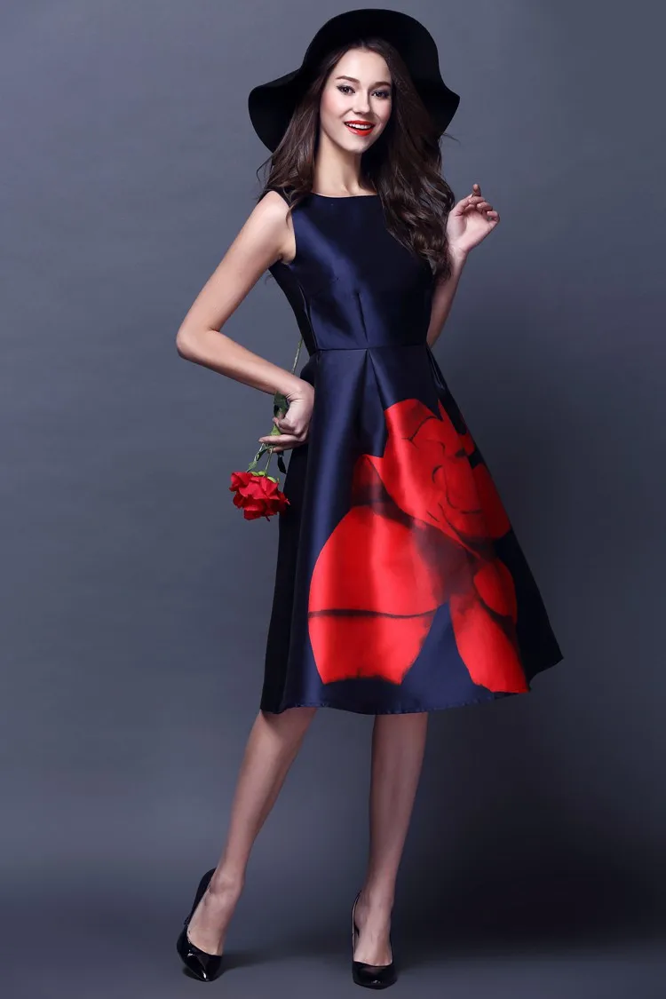 Knee length dresses online india Clearance