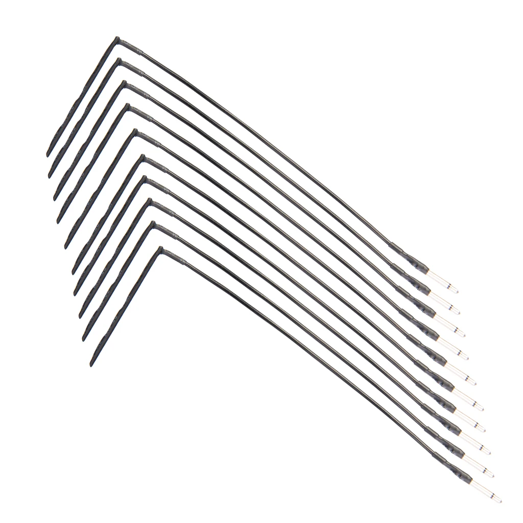 

10PCS Ukulele Piezo Pickup Uke Placement Soft Rubber Tube Wire Core For Acoustic Hawaii Guitar