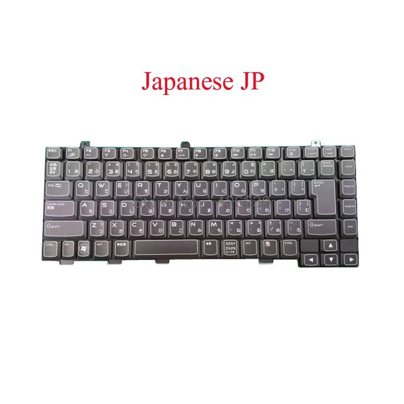 M14X R1 JP Ноутбук США JP TW клавиатура для DELL Alienware M14X R1 R2 P18G с подсветкой английский Японский китайский 02M4NW 09V1GY 06RFH1 - Цвет: M14X R1 JP