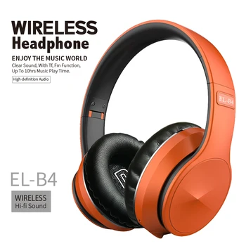 

Wireless Headphone bluetooth 5.0 business sports TFcard headset FM for Video Game music HiFi stereo earphones Trend retro pop