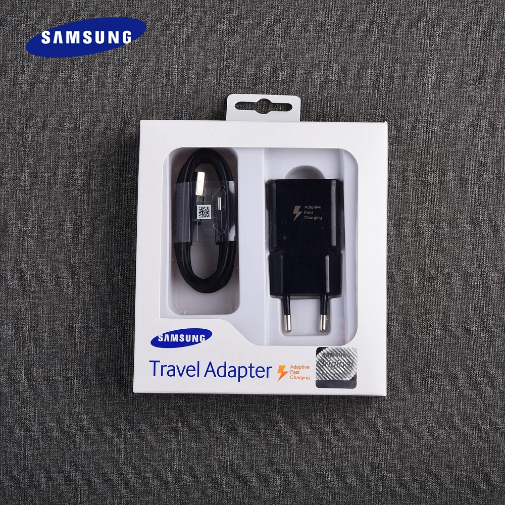 Оригинальный Samsung 15 Вт адаптер для быстрой зарядки AFC USB 3 1 Type C кабель передачи