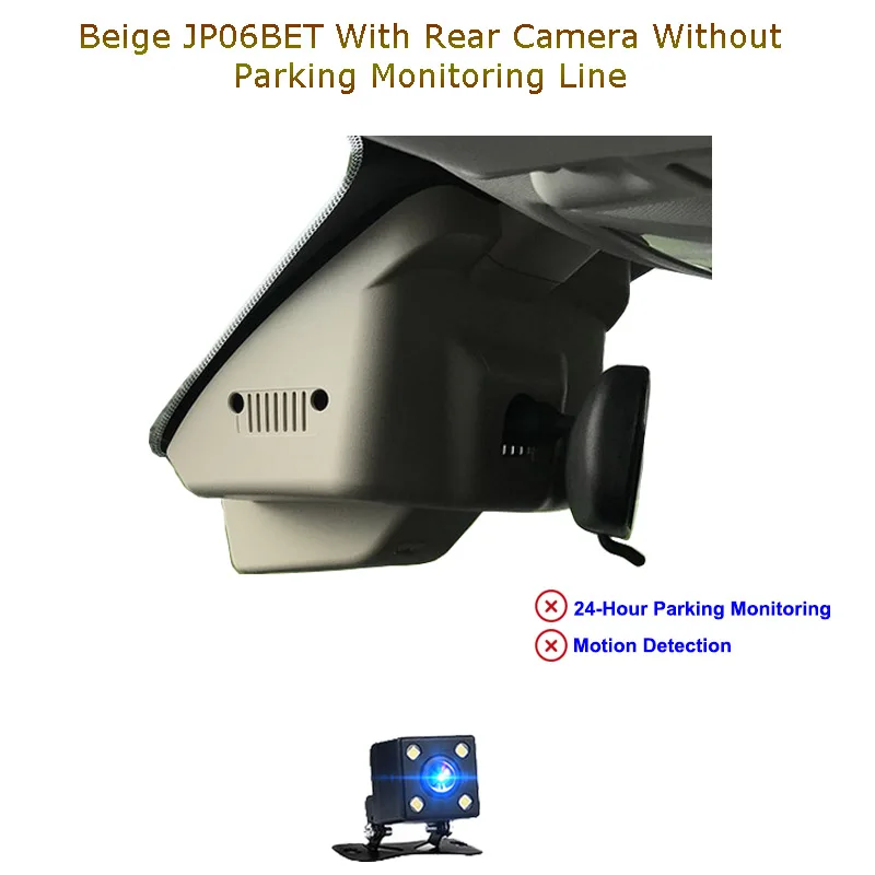 Jabriel WIFI Hidden Car Camera 1080P dash cam car dvr for jeep Renegade Compass Wrangler jk tj Grand Cherokee wj wk zj Patriot - Название цвета: JP06BE Tow Cam