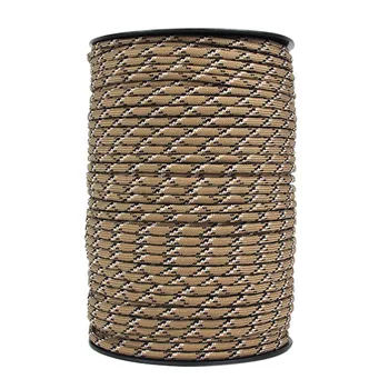 

NEW-100M 4Mm 9 Stand Cores Paracord For Survival Parachute Cord Lanyard Camping Climbing Camping Rope Hiking Clothesline Desert