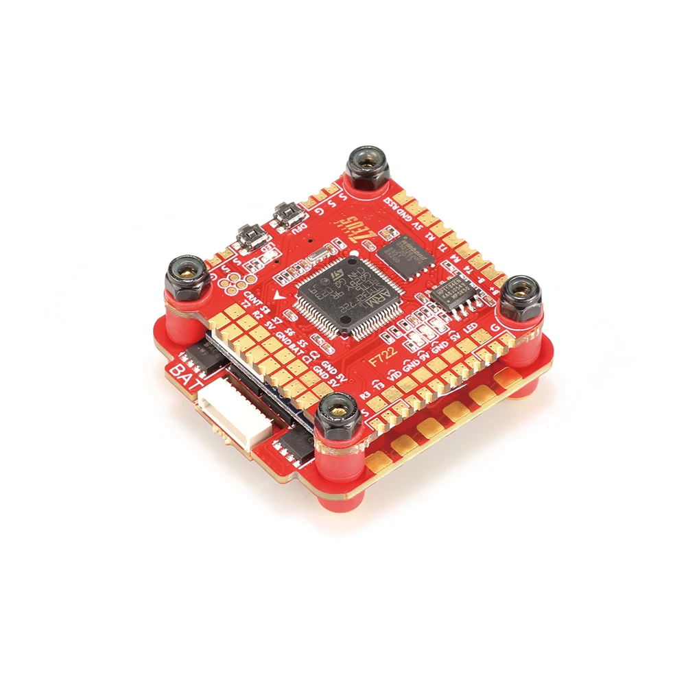 HGLRC Zeus F760 STACK 30X30 3-6S F722 Flight Controller 60A BLHELI_32 4in1 ESC for RC FPV Racing Freestyle 5inch 7inch Drones