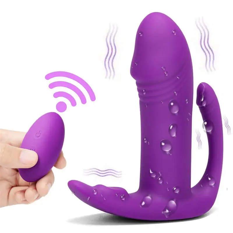 Водонепроницаемый вибратор для пары способный преодолевать Броды взрослых 9