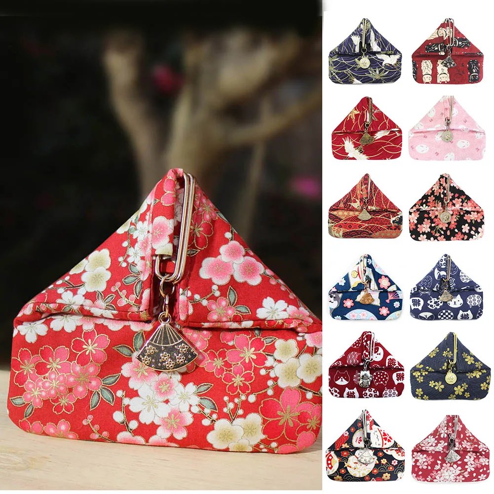 

Women Girls Pattern Coin Purse Mini Pouch Portable Triangular Purse O66