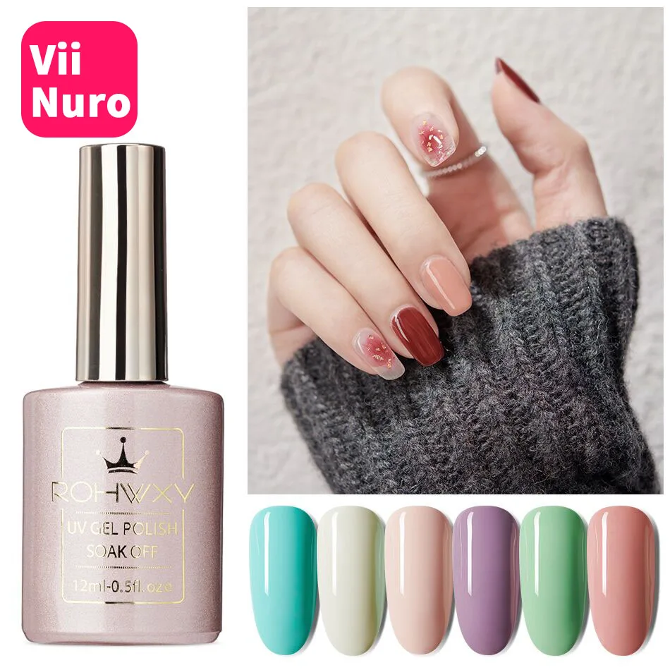 ViiNuro 12ML 153 Colors Light Color Series Gel Nail Vernis Semi Permanent UV Gel Varnish All For 