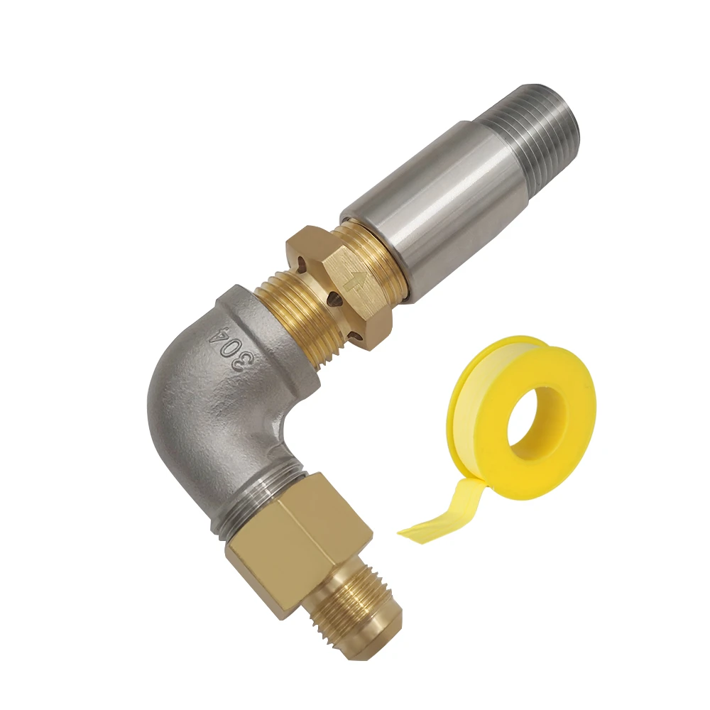 Mensi 1 2 Air Mixer Nozzle Sprayer Valve For Propane Gas Fire Pit In Stainless Steel Brass High Capacity 90k Btu Gas Heater Parts Aliexpress