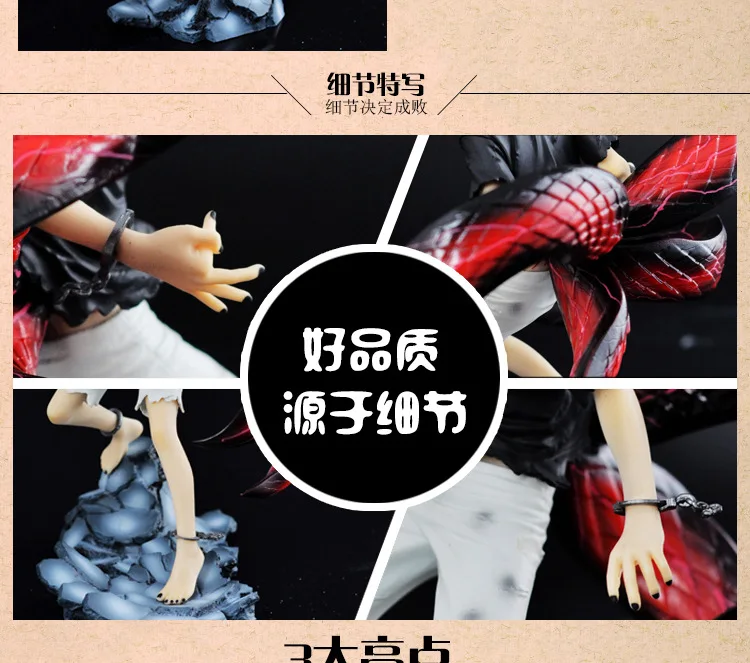 Очень забавная модель для трансплантации лица в виде Токийского Гуля Kaneki Ken