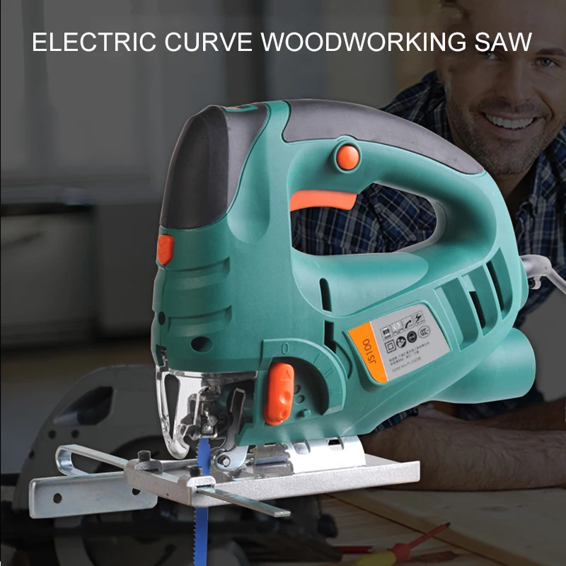 

Electric laser steering jig saw woodworking power tools laser chainsaw multifunctional household manual chainsaw cutting machine