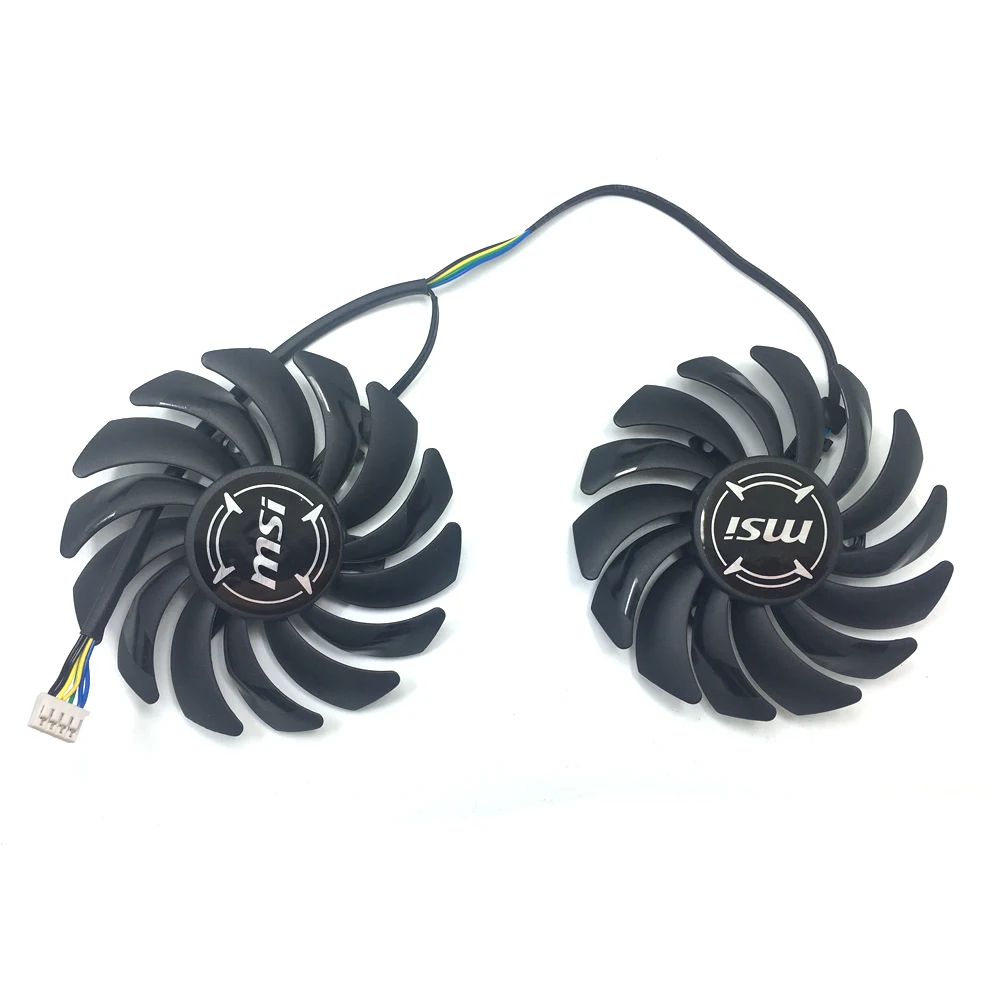 Вентилятор охлаждения для видеокарты MSI ARMOR RX470 RX 480 RX570 RX580 8G OC|Охлаждающие