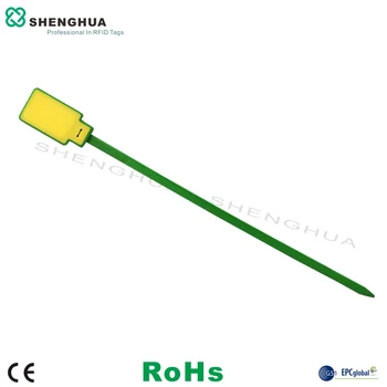 

10pcs/pack ISO 18000-6C Alien H3 Smart Chip RFID Smart Tie Tags Programmable Reusable UHF RFID Hang Tag for Parcels