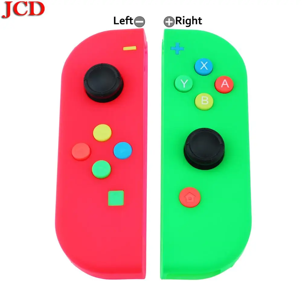 JCD, чехол для корпуса для kingd, переключатель, контроллер NS для Joy-Con, оболочка, игровая консоль для переключателя, чехол, сделай сам, левая, правая кнопка - Цвет: No5 L and No6 R