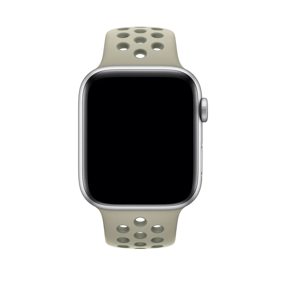 Замена KeBitt спортивный ремешок для Apple Watch 38 мм 40 мм 42 мм 44 мм, силиконовый ремешок, Браслет совместим с iWatch серии 5/4 - Цвет ремешка: Spruce Retro Green