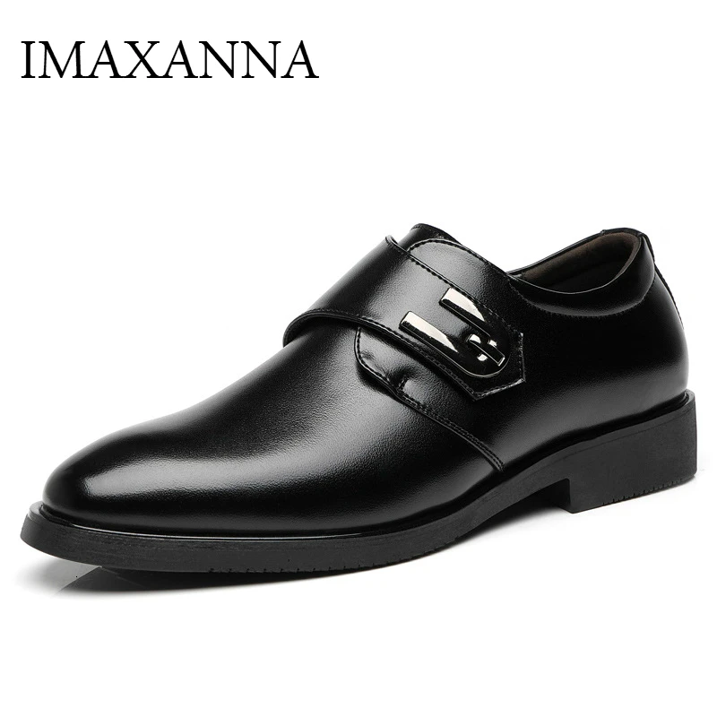 IMAXANNA/осенне-зимняя повседневная мужская обувь из натуральной кожи Роскошные