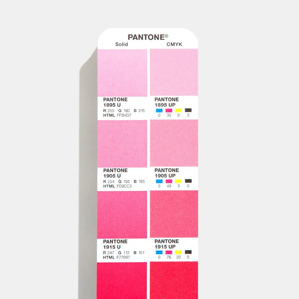 Новое издание Pantone GP6102A с покрытием и без покрытия Набор цветных мостов