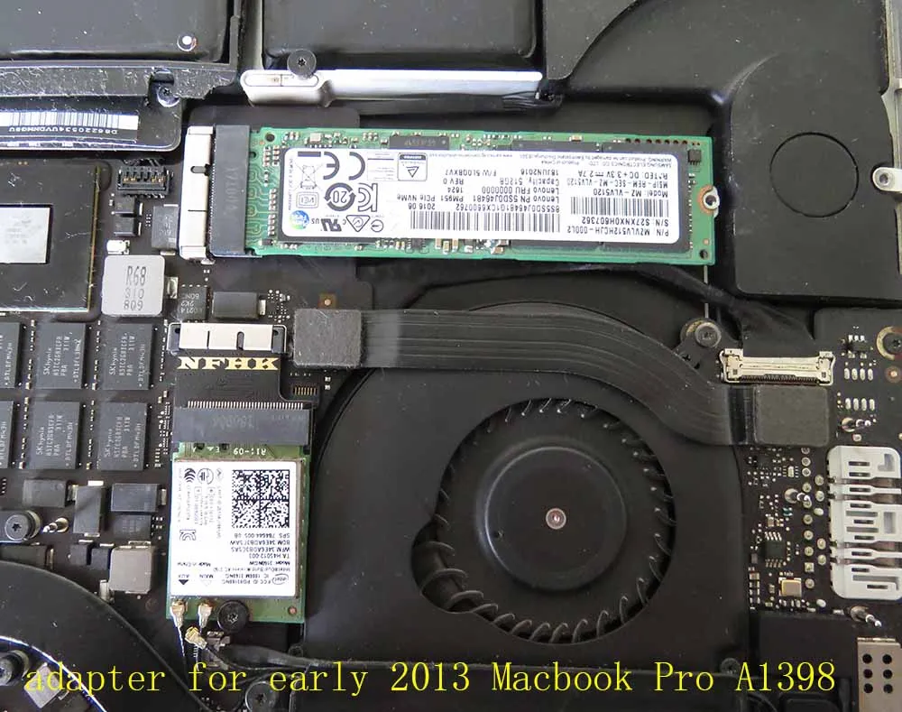 Адаптер Wifi M.2 ключ A + E для Macbook 2012 2015 Pro карта BCM943602CS BCM94360CS BCM94331CSAX M2 Wi Fi Bluetooth