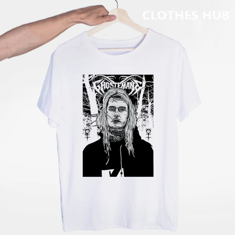 Футболка GHOSTEMANE; популярная Летняя Повседневная футболка с принтом