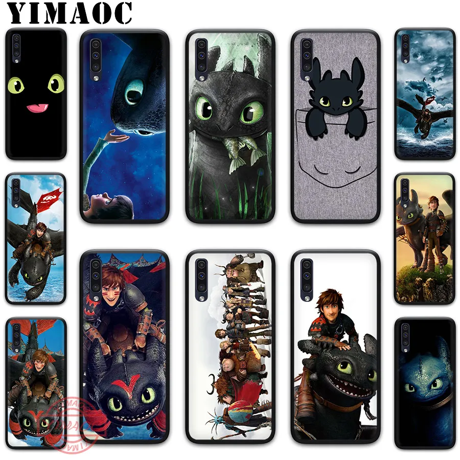 YIMAOC с беззубиком приручить дракона чехол для Samsung A10s A20s A30s A40s A50s A60 A70 A6 A7 A8 A9 J6 M10 M20