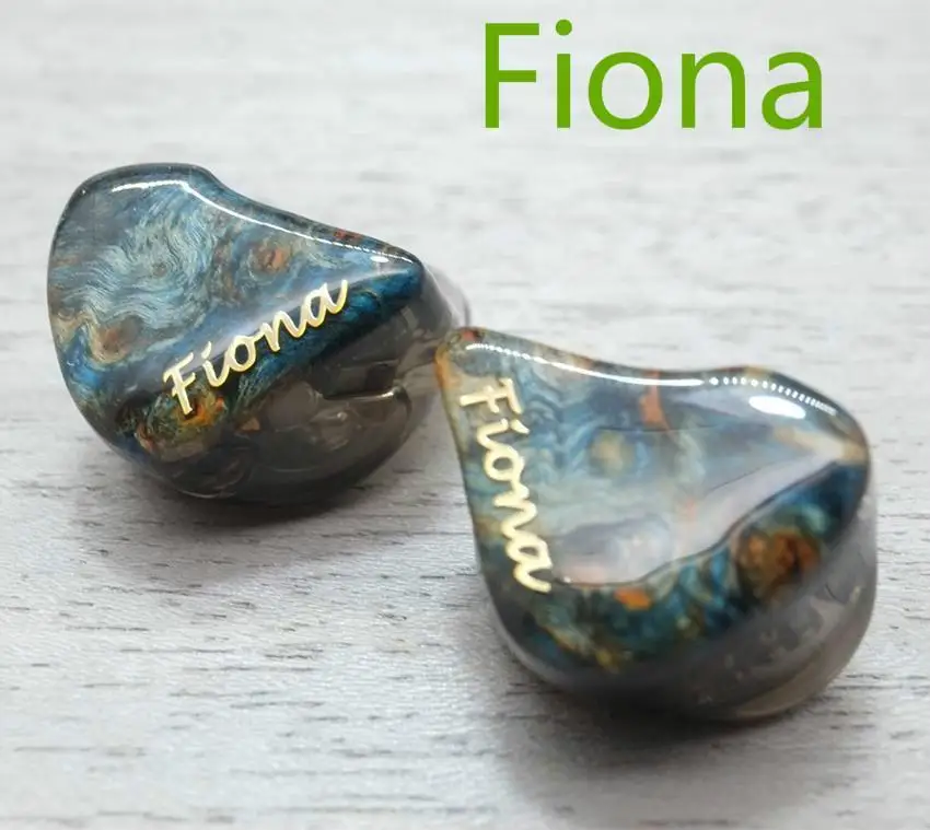 DGR Audio Fiona Customize 14 Ultimate Driver 4 EST 10 Balanced Armature Hybrid Hifi Music Moniotr Audiophile Earphones Earbuds