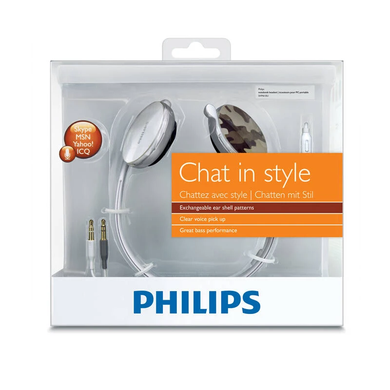 Оригинальные постподвесные Наушники Philips SHM6110U с высококачественным звуковым