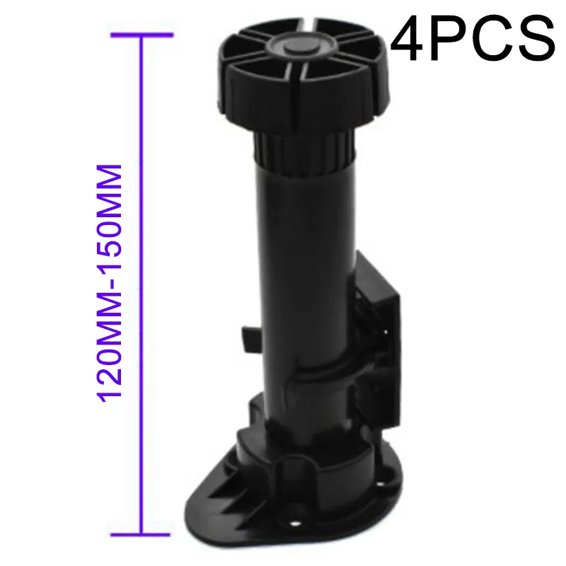 

4pcs Set Adjustable Height Cupboards Furniture Parts Foot Cabinet Leg Leveler