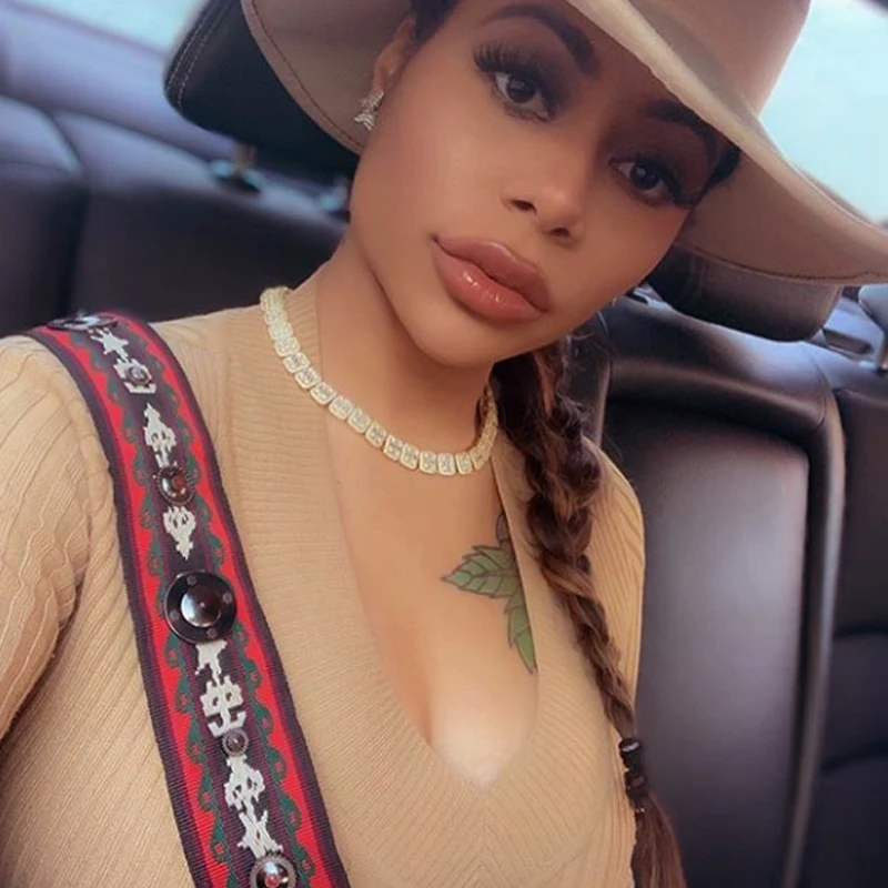 Crystal Rhinestone Choker Necklace Women Jewelry Statement - Image 6