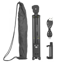 VCT-1688 3в1 мини Настольный Штатив для селфи с Bluetooth дистанционным затвором для телефона