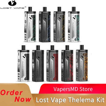

Original Lost Vape Thelema Pod Mod Kit 3000mAh Battery 80W Boost Coils DT MTL 4ml Cartridge Electronic Cigarette Vaporizer