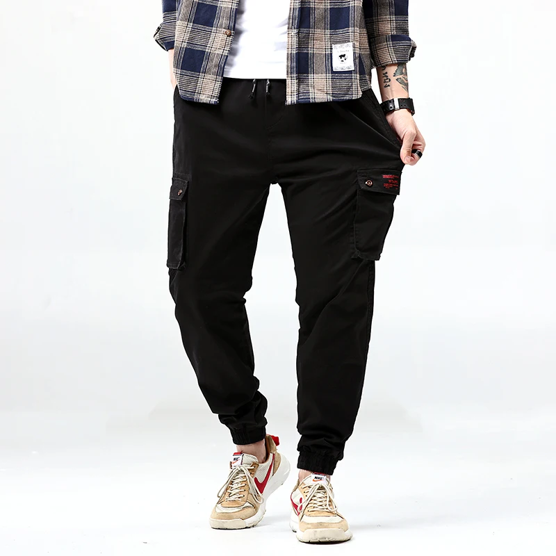 Black Friday Pants Man S-7XL Large Size Harem Trousers Loose Comfortable Elastic Waist Classic Hip Hop Punk Causal Daily Clothes