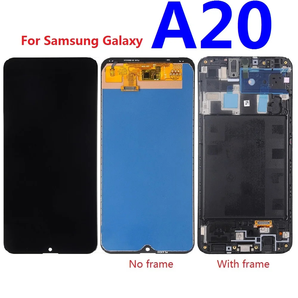 ЖК-дисплей для Samsung Galaxy A20 A205 SM-A205F A205FN A205F/DS A205M A205G сенсорный экран дигитайзер