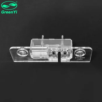 

GreenYi Vehicle Rear View Camera Installation Bracket License Plate Lights for Skoda Octavia 2008-2015 Car