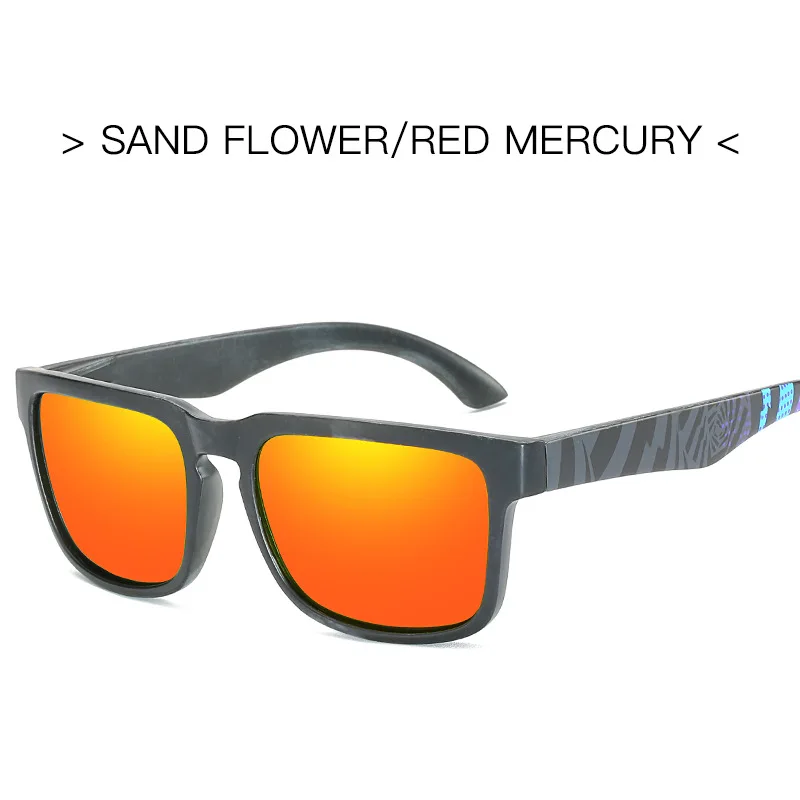 MVBBFJR модные квадратные мужские поляризованные солнцезащитные очки для женщин для вождения в темноте зеркальные очки фирменный дизайн спортивные солнцезащитные очки UV400 - Цвет линз: C3