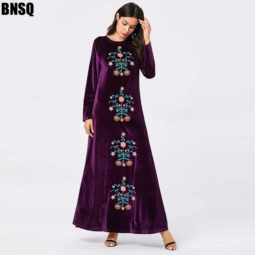 BNSQ uslim женское платье турецкое abaya с цветочным принтом Макси кимоно открытый халат Дубайский Мусульманский платье амадан кафтан