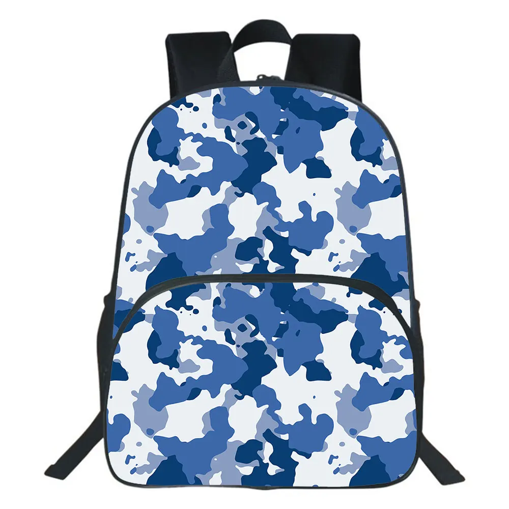 Camouflage Backpack Fashion 3D Cartoon School Bag Kindergarten Teens Storage Bag Travel Bags Children Rucksack Mochila New