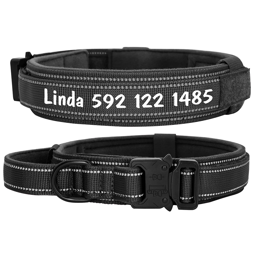 Custom Military Tactical Dog Collar Dogs Cats Everything