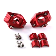 Универсальный мотоциклетный Алюминиевый винт с отверстием 22 мм 28,6 мм руль стояки жир ручка бар крепление зажим для гонок и скутера