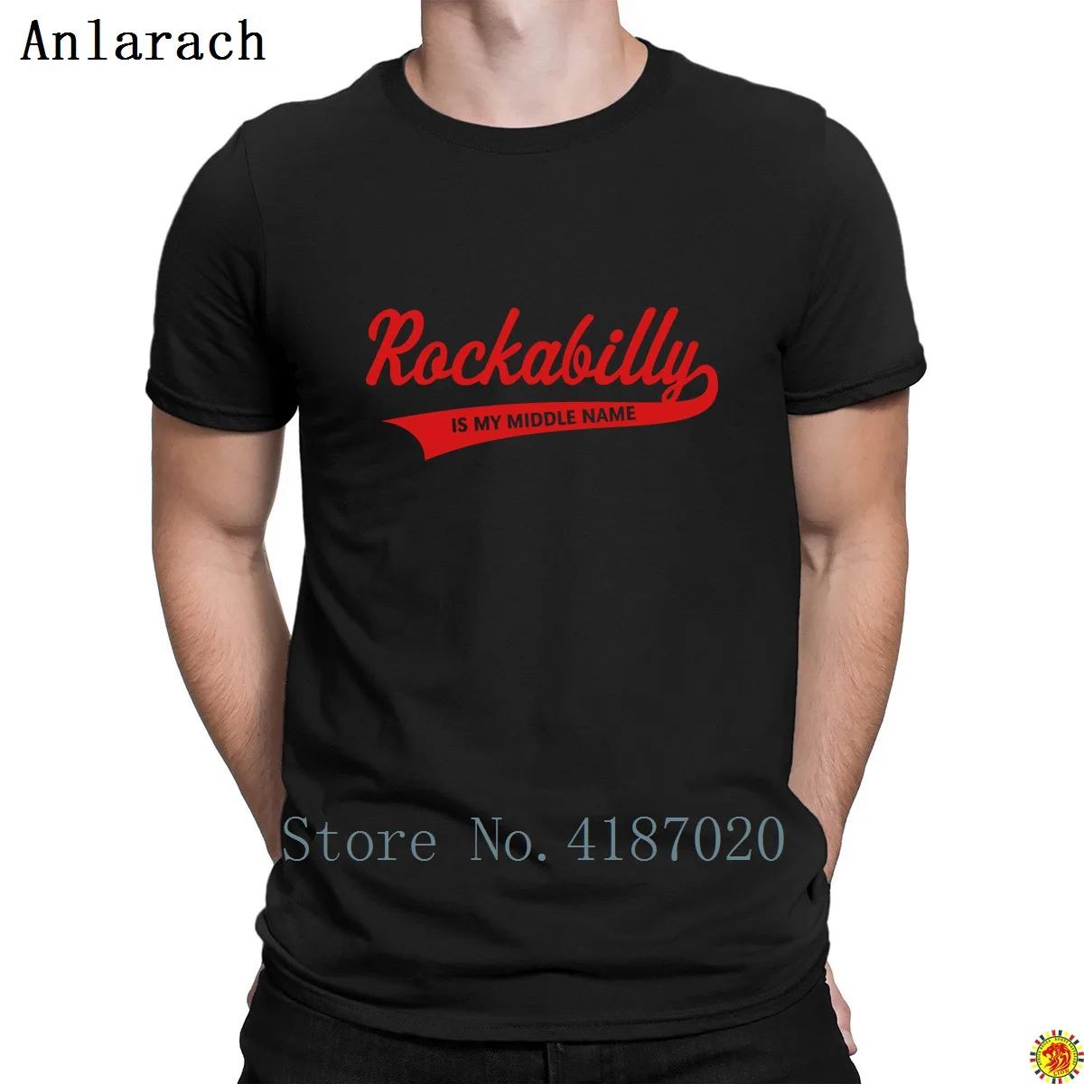 

Rockabilly Is My Middle Name T Shirt Personalized Crew Neck Pop Top Tee Hip Hop Music T Shirt For Men Hot Sale Cool Weird Tee
