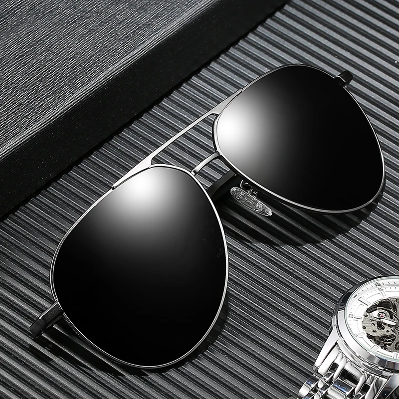 

Mens' Sunglasses Polarized Oversized Sun Glasses for Man Driving Spring Hinge UV400 Case Free Big Fat Face