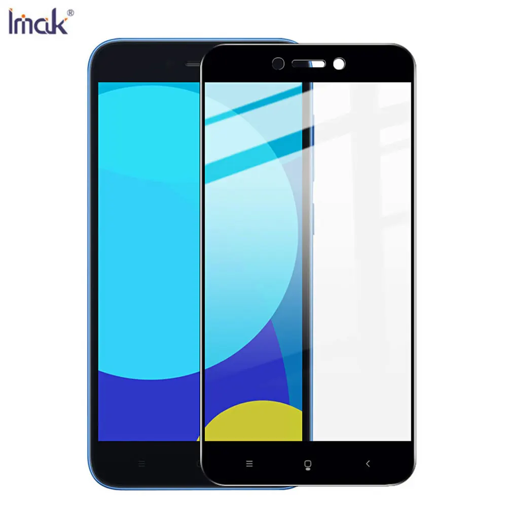 Imak Оригинал полный клей Полное Покрытие Защитное Закаленное Стекло на для xiaomi Redmi