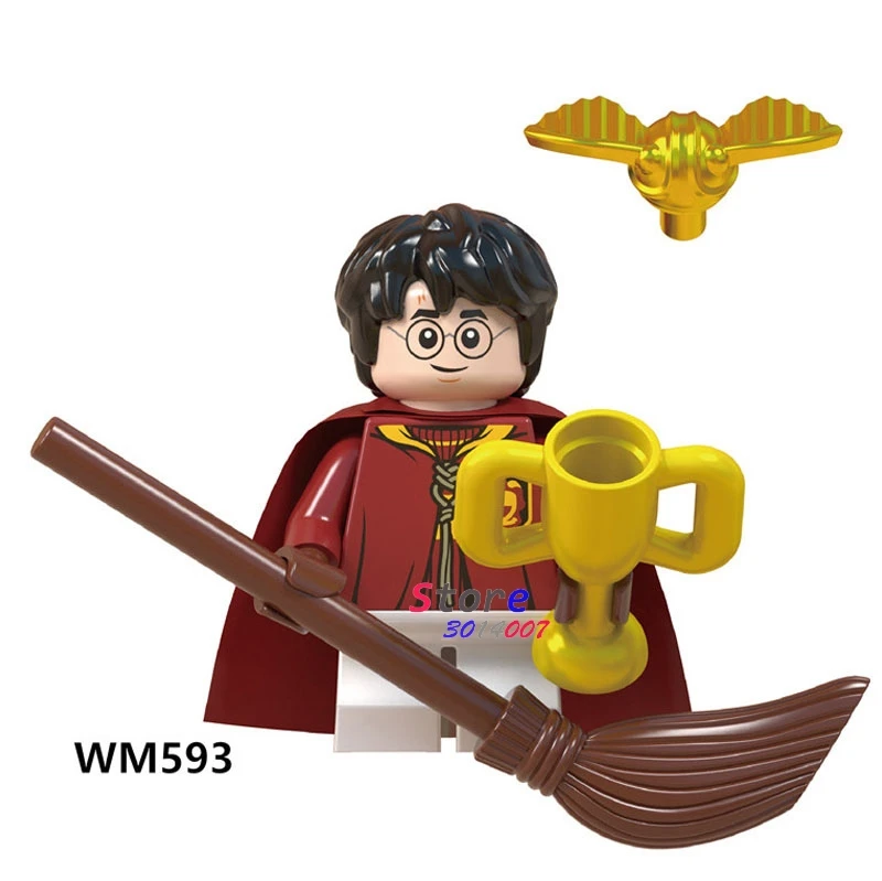WM593 50 шт. строительные блоки Rubeus Hagrid Seamus Finnigan Quirrell Filch для игрушки для детей - Цвет: WM593