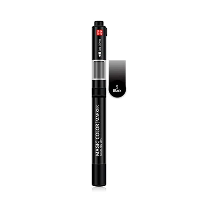 MUXI 600 градиентный цветной маркер ручка с двойной головкой кисть для рисования креативная Волшебная цветная Манга Аниме ручки для рисования подарочные товары для рукоделия - Цвет: 1pcs-S