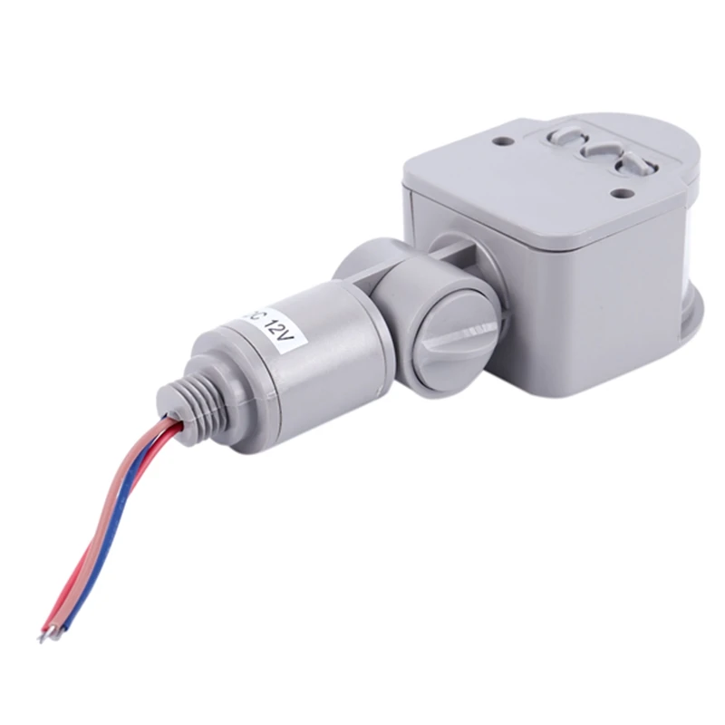 Открытый 12V DC Автоматический инфракрасный PIR датчик движения переключатель светодиодный светильник