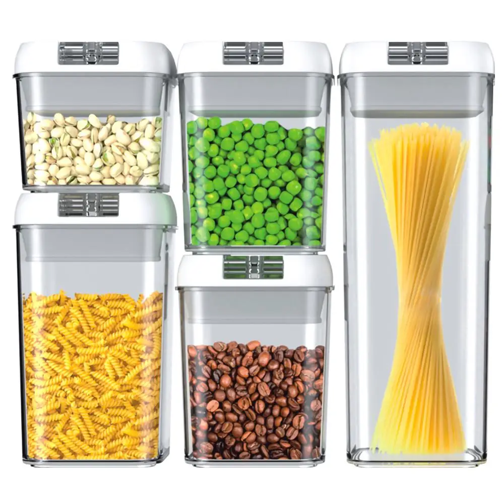 Герметичный контейнер для хранения пищевых продуктов 5/6/7 таблеток BPA free